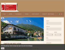 Tablet Screenshot of crottodeipescatori.com